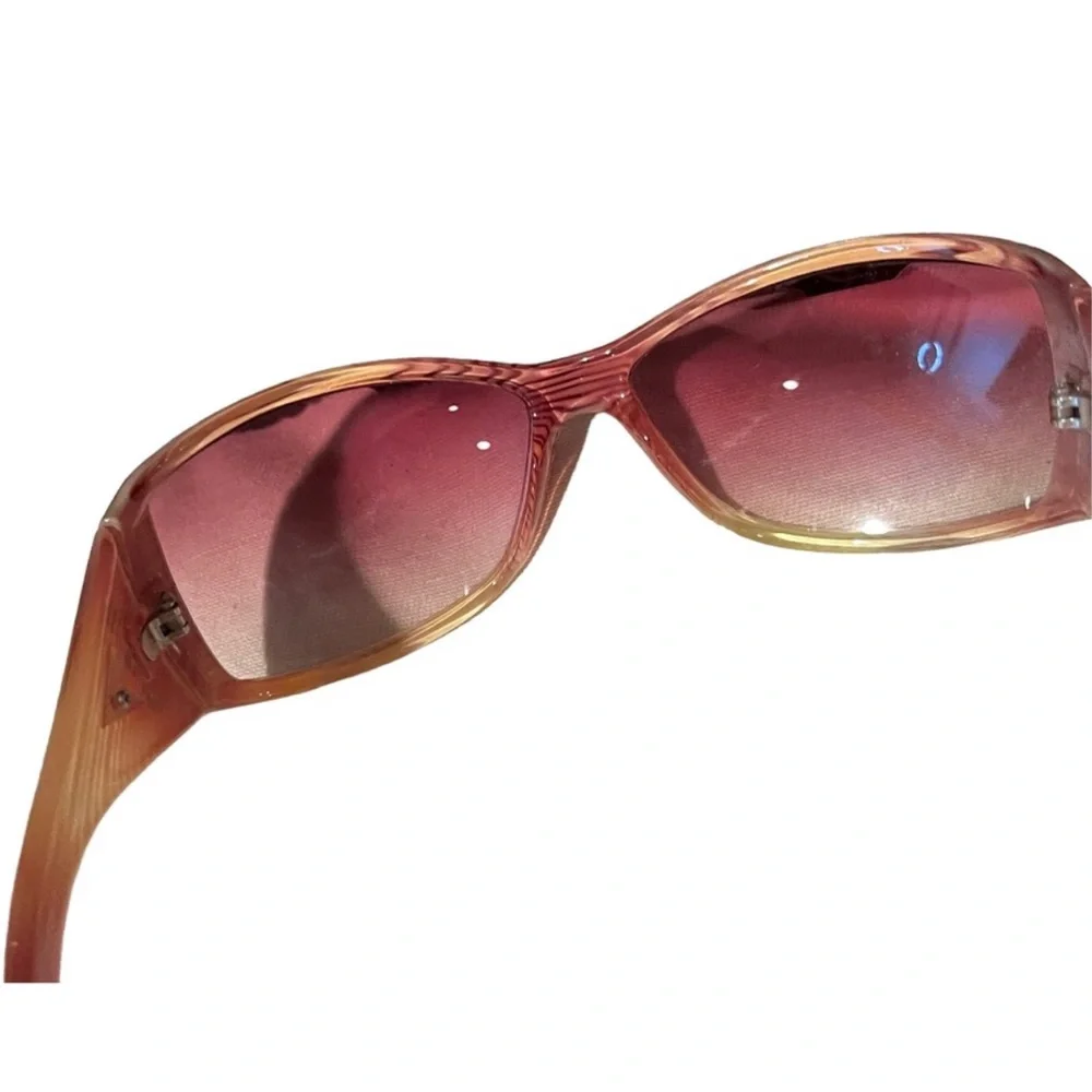 Stylish Reddish Brown Tortoise shell & Gold Bling Hollywood Style Sunglasses